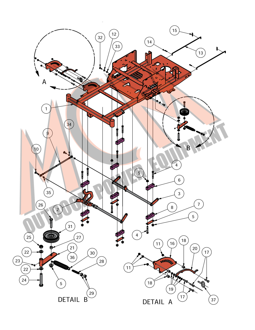 thumbnail image 2 of DVPARTS 6 3/4 Mower Deck/Pump Idler Spring 034 2009 00 Compatible With Magnum,Maverick,Outlaw Series,Compatible With Bad Boy Lawn Mower 15981 ZT Elite,034 2020 00,034 5039 00 2 of 14